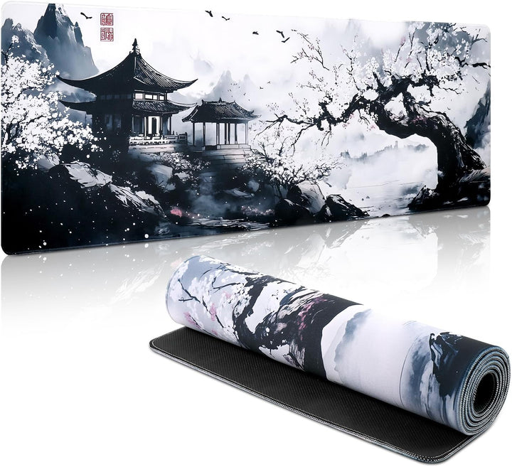 XXL Gaming Mauspad - 1200 x 400mm Mousepad - Schunterlage Large Size - verbessert Präzision und Gesc