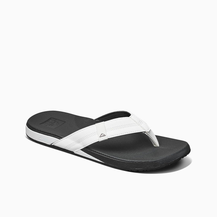 Reef Herren Cushion Bounce Phantom Flipflop 37.5 EU White Charcoal, 37.5 EU White Charcoal