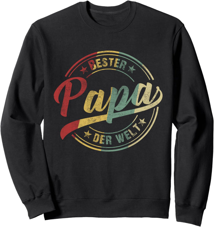 Bester Papa Der Welt Vatertagsgeschenk Sweatshirt