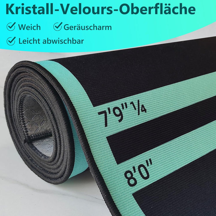 Profi Dartteppich mit präziser Oche-Linie