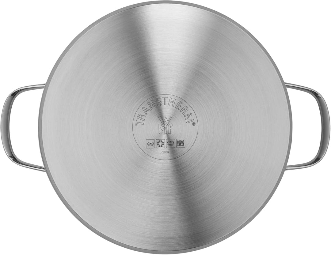 WMF Provence Plus Kochtopf gross 24cm, Glasdeckel, Fleischtopf Induktion 5,7l, Cromargan Edelstahl p