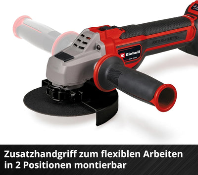 Einhell Professional Akku-Winkelschleifer TP-AG 18/125 CE Q Li Power X-Change (18V, Ø 125 mm, 33 mm