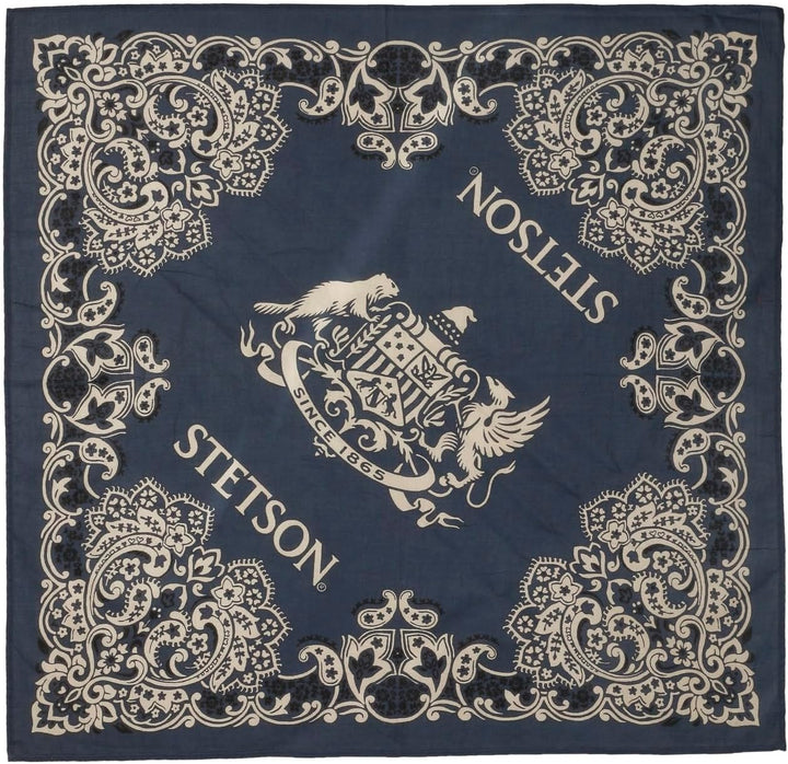 Stetson Paisley Bandana - Kopftuch aus 100% Baumwolle - Bandana mit klassischer Musterung - Für alle