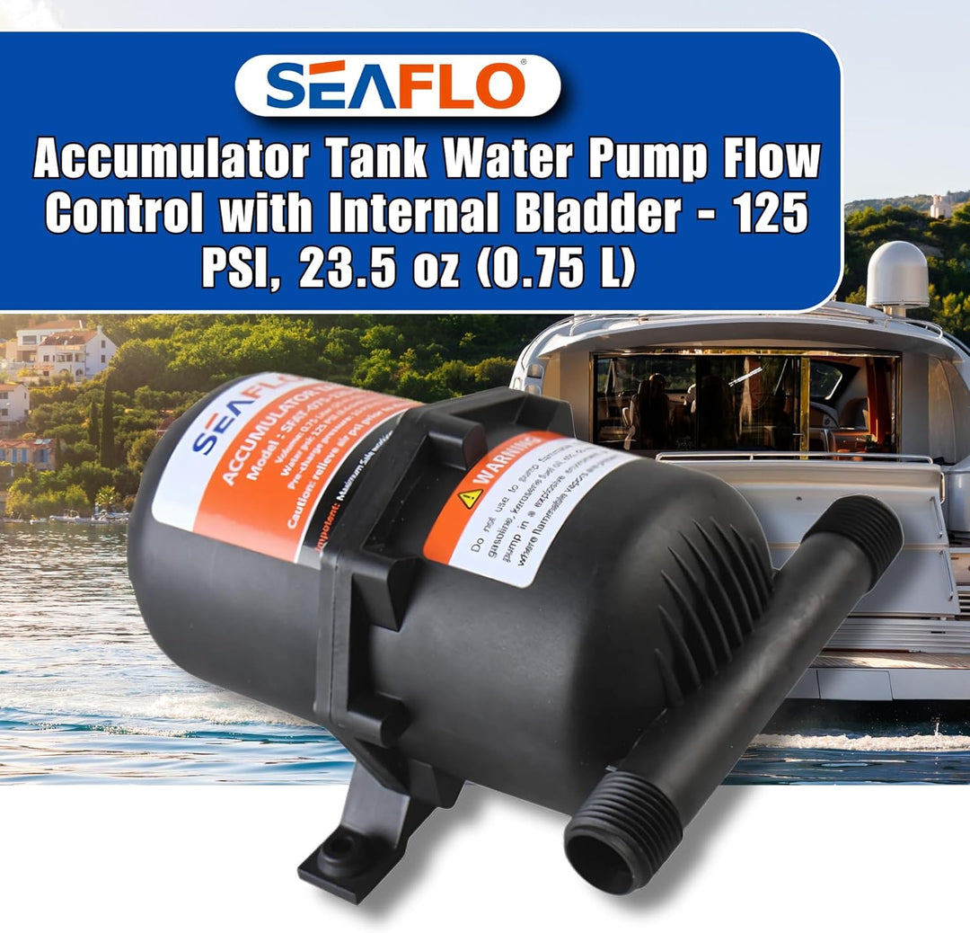 SEAFLO Wasserpumpe für Akkumulator, 125 psi, 666 g