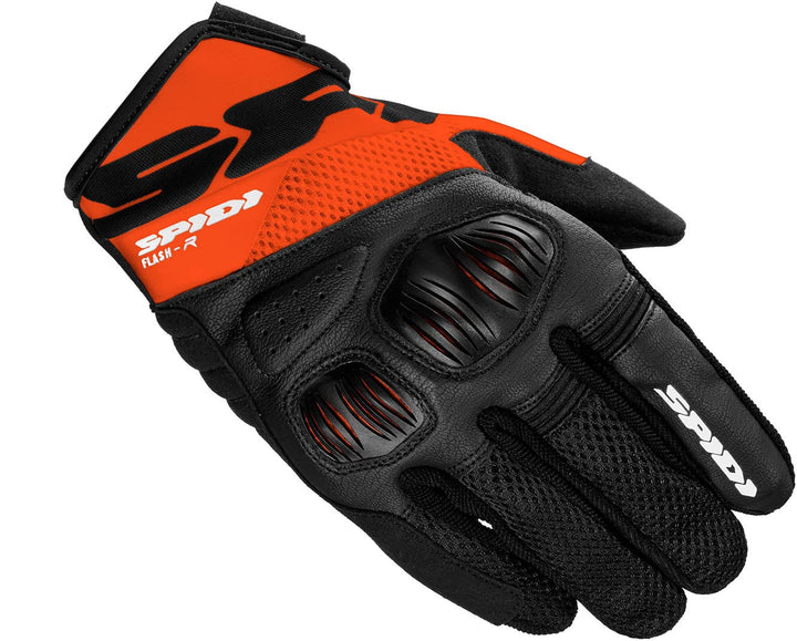 SPIDI, Flash-R Evo, Herren-Motorrad-Handschuhe, schützend & strapazierfähig, Sommerhandschuhe, wasse