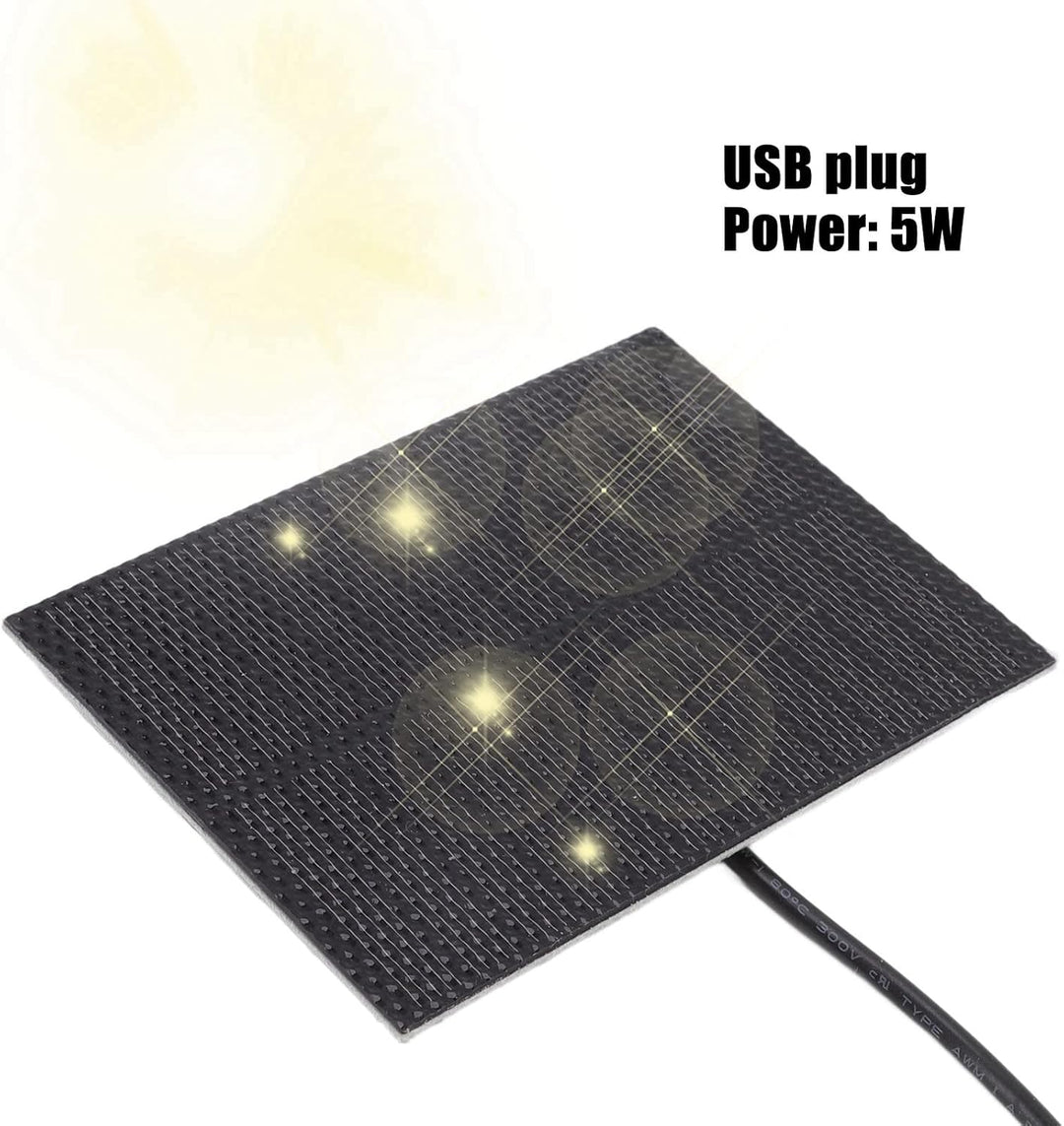 Solarplatte, kleine Grösse, USB-Silizium, 5 V, mit Stecker, monokristallines monokristallines Silizi