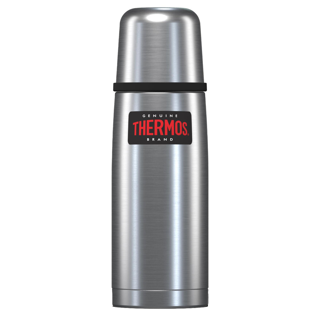 Thermos 4019.205.035 Isolierflasche Light and Compact, 0,35 L, edelstahl mattiert Edelstahl 350 ml,