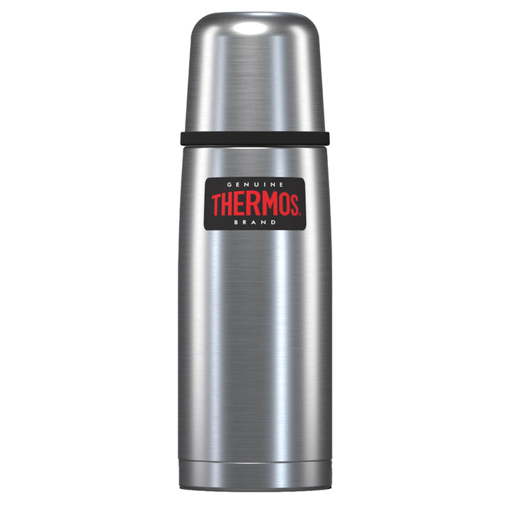 Thermos 4019.205.035 Isolierflasche Light and Compact, 0,35 L, edelstahl mattiert Edelstahl 350 ml,