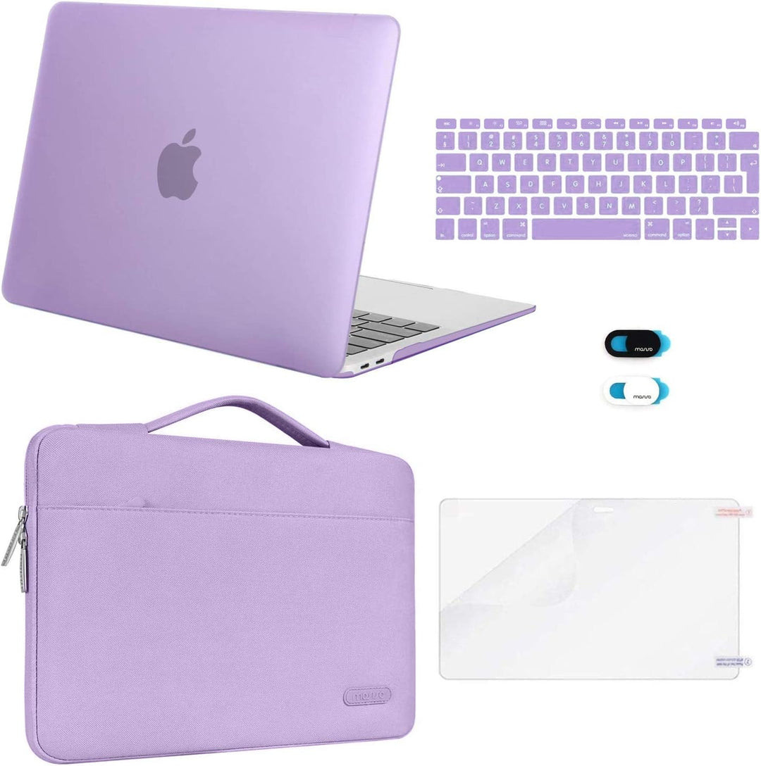 MOSISO Hülle Schutzhülle Kompatibel mit MacBook Air 13 Zoll 2022 2021 2020 2019 2018 A2337 M1 A2179
