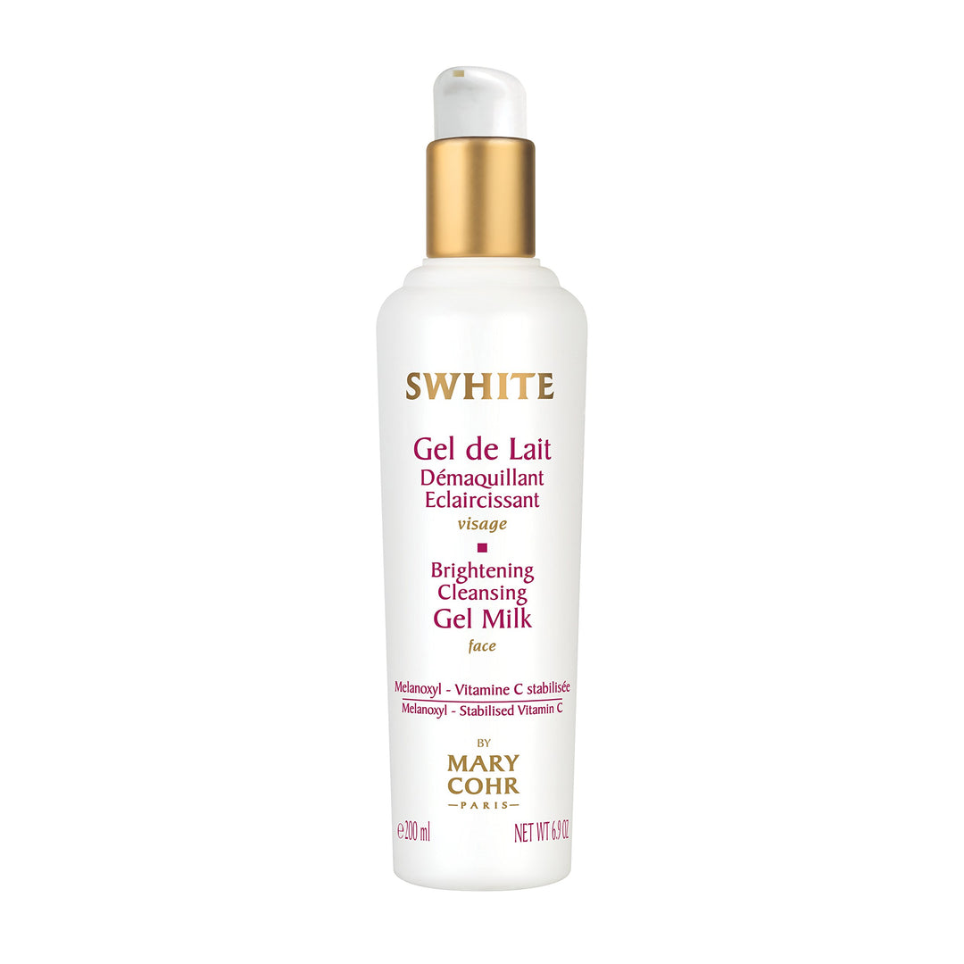 Mary Cohr Paris: SWHITE Gel de Lait Demaquillant Eclaircissant Reinigungsgel Milch, 1er Pack (1 x 20