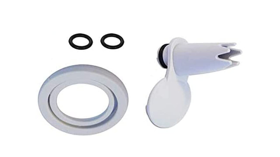 ISI Ersatzteilset Easy Whip weiss (1x Garniertülle weiss, 2X Dichtungsring, 1x Kopfdichtung)