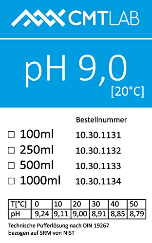 Pufferlösung, pH9, Industriequalität, Made in Germany (500ml), 500ml