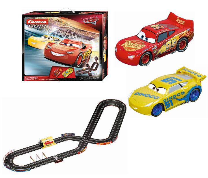 Carrera 20062419 - Go!!! Disney/Pixar Cars 3 - Fast Friends