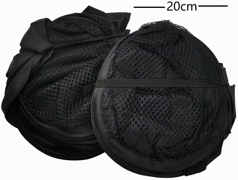 2 Stück Faltbarer Wäschekorb 36 * 36 * 56 Cm, Wäschekorb Klappbar Wäschetonne mit Henkel, Wäschebox