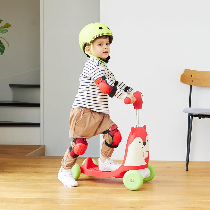 Skip Hop Zoo 3-in-1-Aufsitzspielzeug – Fuchs, mehrfarbig, Gross, Fuchs