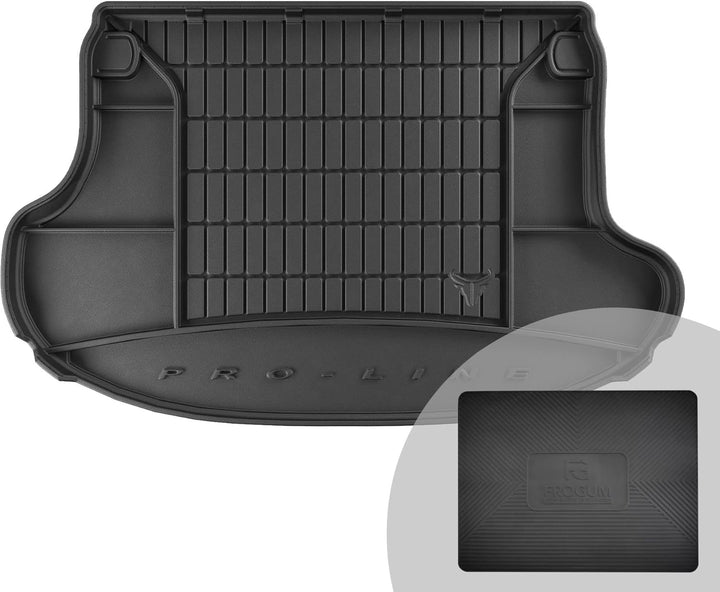 FROGUM ProLine 3D Gummimatte Exklusive Auto Kofferraummatte Kofferraumwanne für Infiniti QX70 2008-2