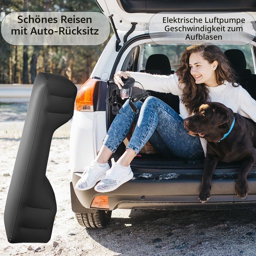 Geterral Auto Matratze,Matratze Für Auto Luftmatratze,Auto Bett Luftmatratze Outdoor Camping Traveli
