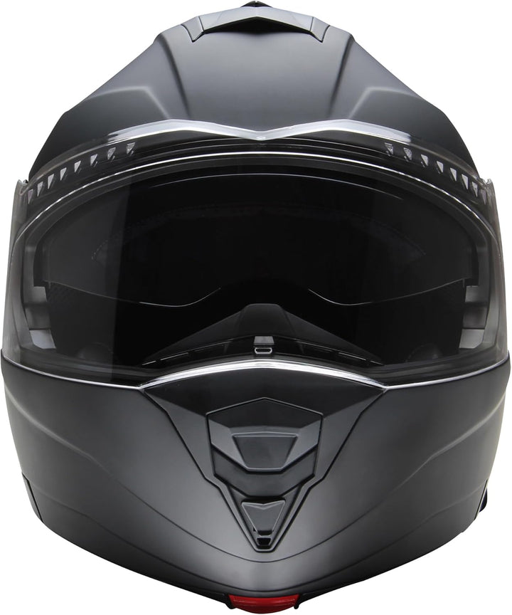 CMX Klapphelm matt schwarz mit getönten Ersatzvisier L