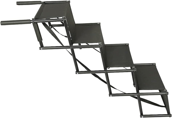 Hundetreppe Auto Klappbar, Gelenkschonende Hunderampe Auto Rampe für kleine & grosse Hunde, Bis 80 k