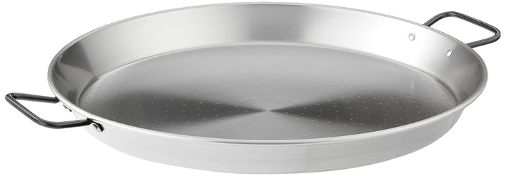 Garcima Paella Pfanne Stahl poliert, grau, 45 cm, 1 Stück Large, Large