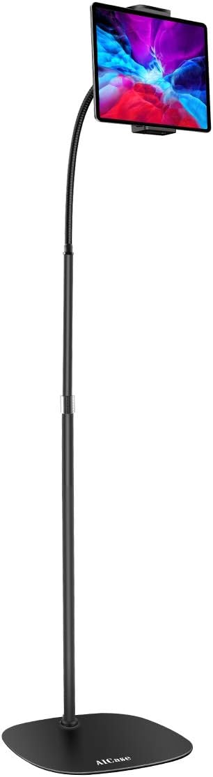 AICase Aluminium verstellbar höhenverstellbar (91CM-137CM) & 2,2 kg stabile Basis mit Schwanenhals k