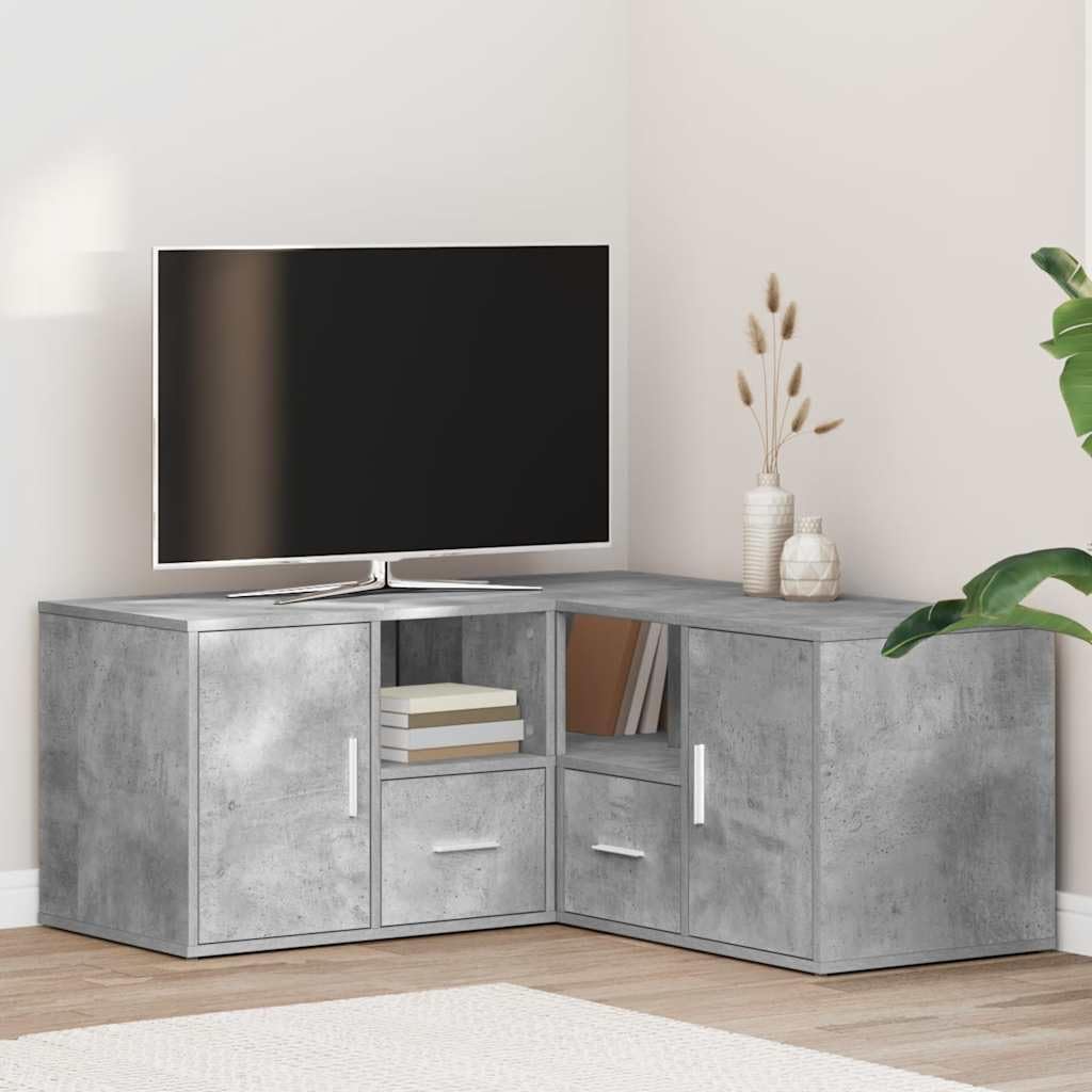 vidaXL Eckregal, Eckschrank 2 Montagemöglichkeiten, Schrank mit Stauraum, Aufbewahrungsschrank Vitri