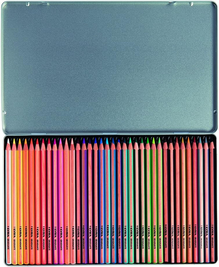 LYRA 2871360 Buntstifte, Mehrfarbig, 30.5 x 19 x 1.6 cm, 36, 30.5 x 19 x 1.6 cm