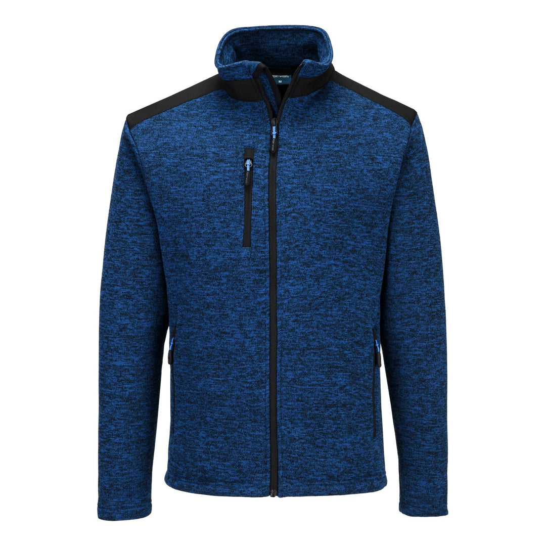 Portwest KX3 Venture Fleecejacke, Grösse: M, Farbe: Persian Blau, T830PBRM M Persisches Blau, M Pers