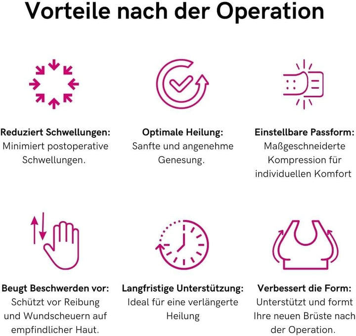 LIPOELASTIC Postoperativer Kompressions-BH PI extra Weiss XXL
