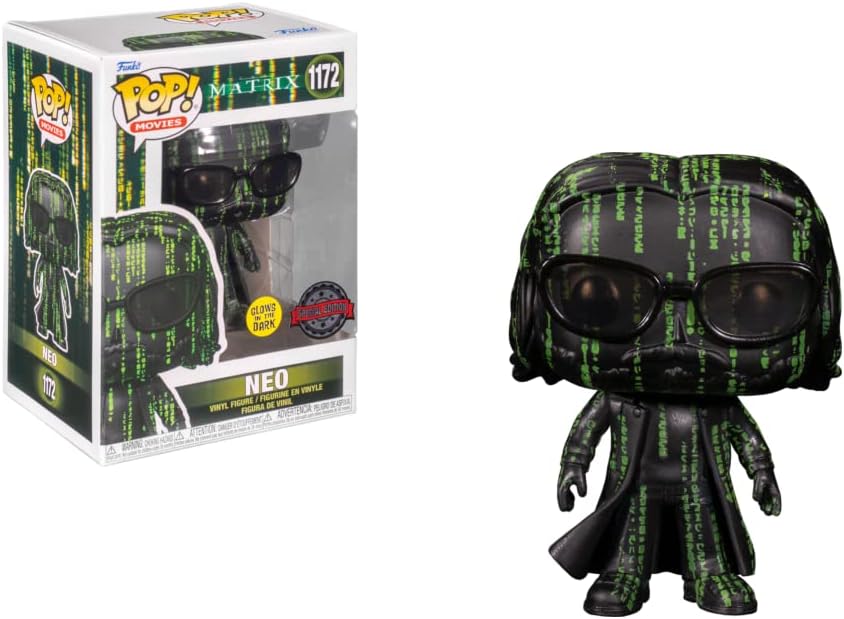 FUNKO POP! Movies: Neo (Matrix 4) Special Edition (Glows in Dark)