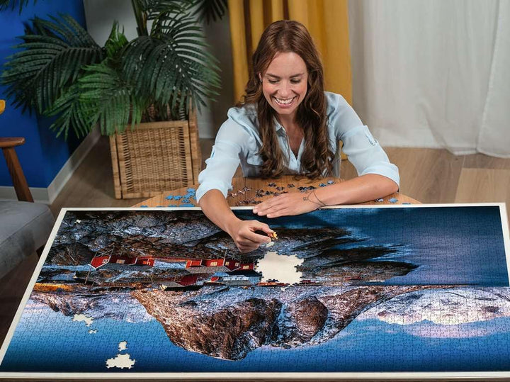 Ravensburger Puzzle 17081 - Hamnoy, Lofoten - 3000 Teile Puzzle für Erwachsene und Kinder ab 14 Jahr