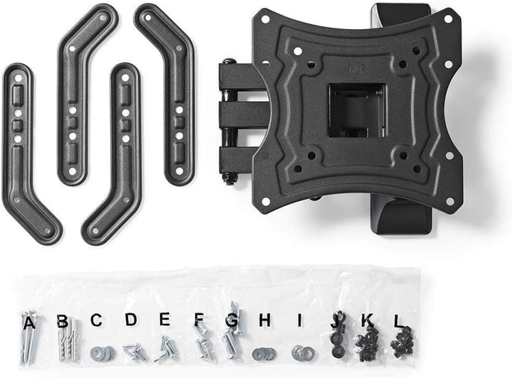 Nedis- Vollbewegliche TV-Wandhalterung - 23 - 55" - Max. 30 kg - 3 Drehpunkte - Drehwinkel: 180 ° -