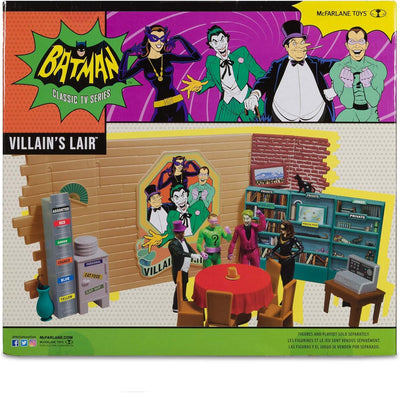 DC Retro Spielset Batman 66 Villains Lair