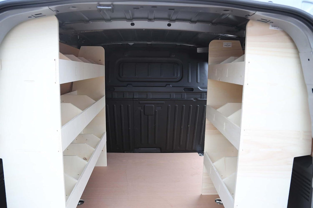Vanify - Kompatibel mit Mercedes CITAN L2 (Long) 2013+ Fahrzeugeinrichtung Fahrzeugregale, doppelte