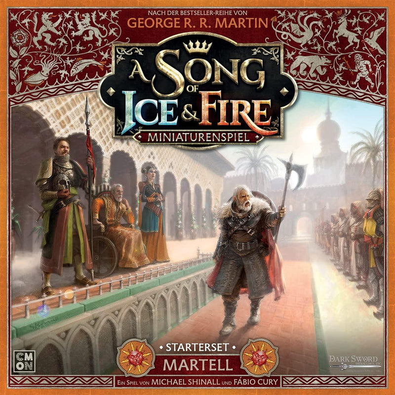 CMON | A Song of Ice & Fire – Martell | Starterset | Tabletop | 2 Spieler | Ab 14+ Jahren | 45-60 Mi