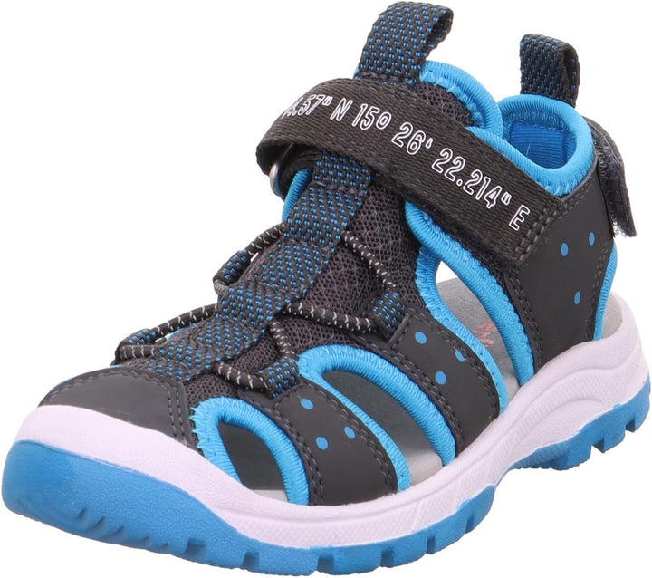 Superfit Jungen Tornado Light Sandale 32 EU Grau Hellblau 2000, 32 EU Grau Hellblau 2000
