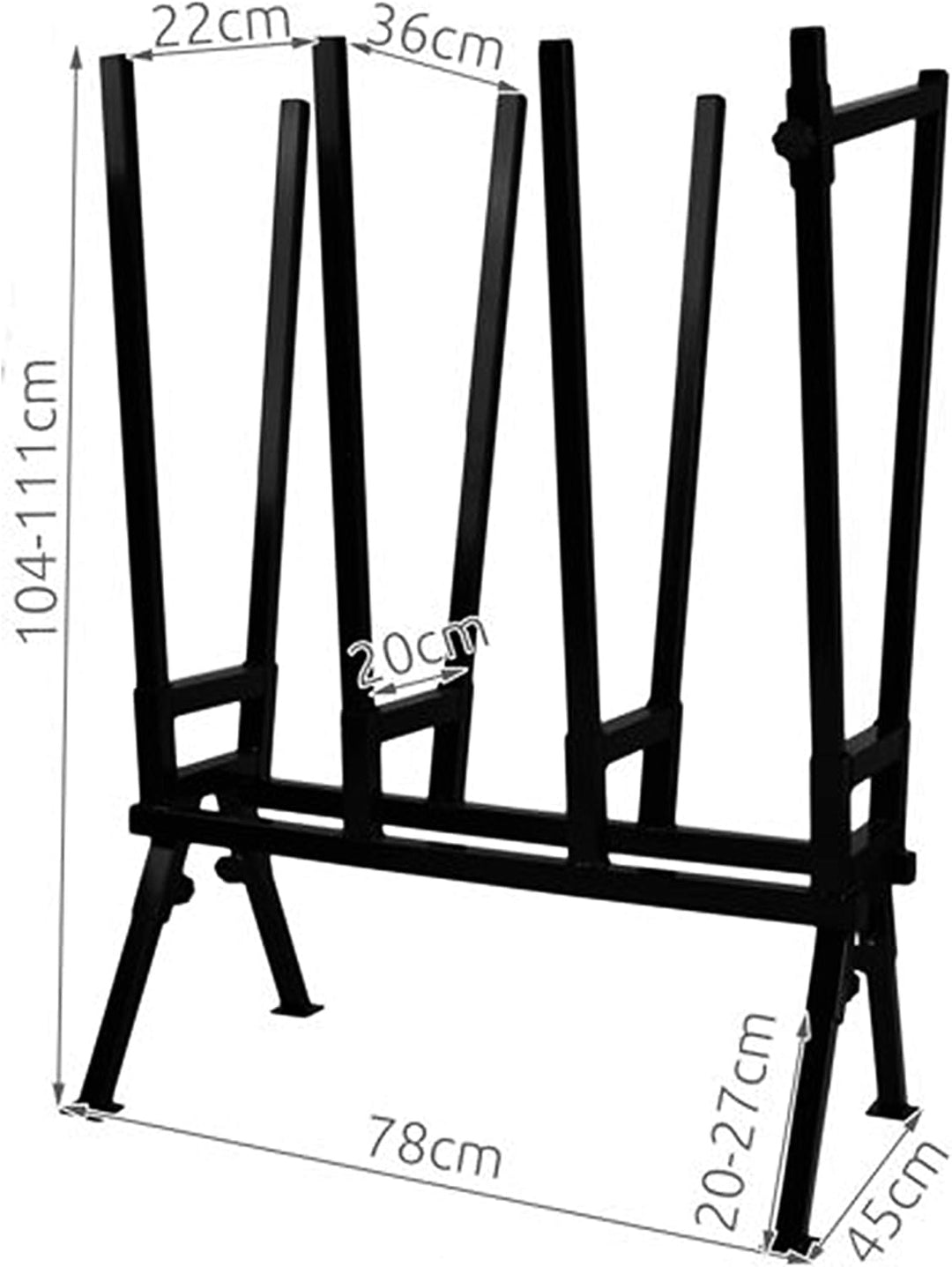 Holzsägebock Sägebock Sägegestell Holzbock Sägehilfe Stützbock Sägeständer Kettensäge, Brennholz Bel