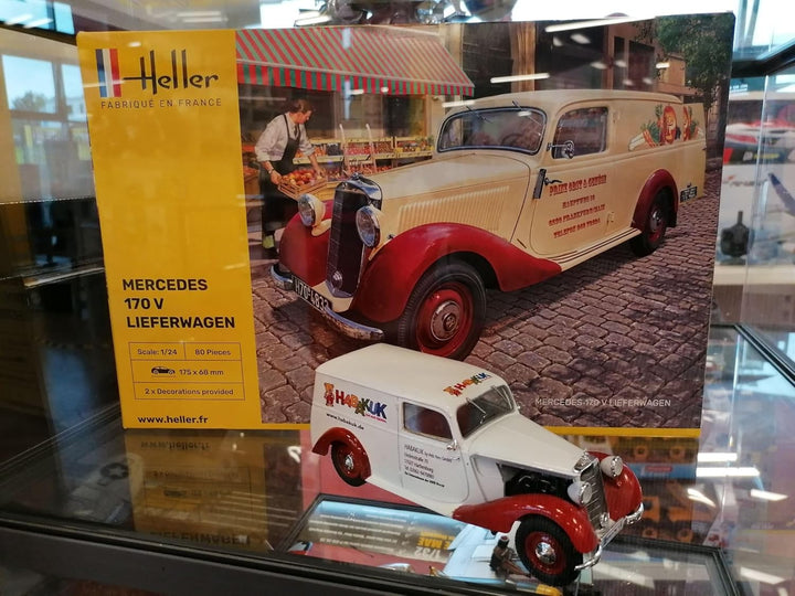 Heller Maquette Voiture : Starter Kit : Mb 170 Lieferwagen
