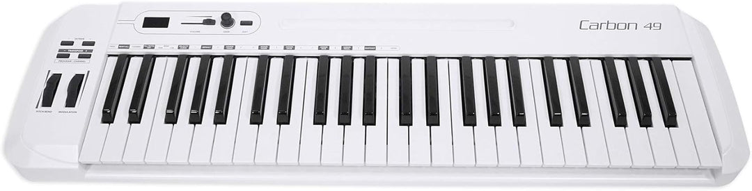 Samson Carbon 49 USB/MIDI Controller Masterkeyboard 49 Tasten inkl. Native Elements Software, Schwar