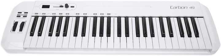 Samson Carbon 49 USB/MIDI Controller Masterkeyboard 49 Tasten inkl. Native Elements Software, Schwar