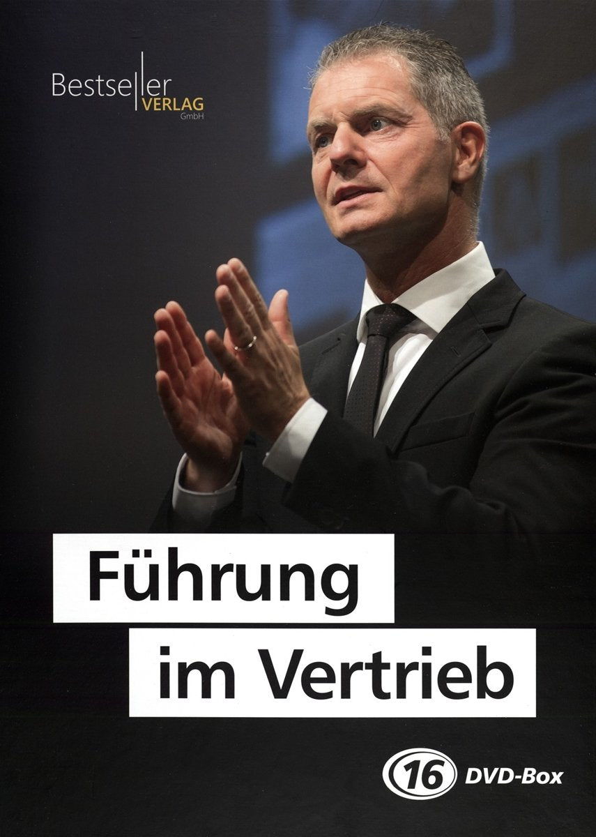 Führung im Vertrieb: Box mit 16 DVDs voller Know-how rund um die Vertriebsführung, DVD