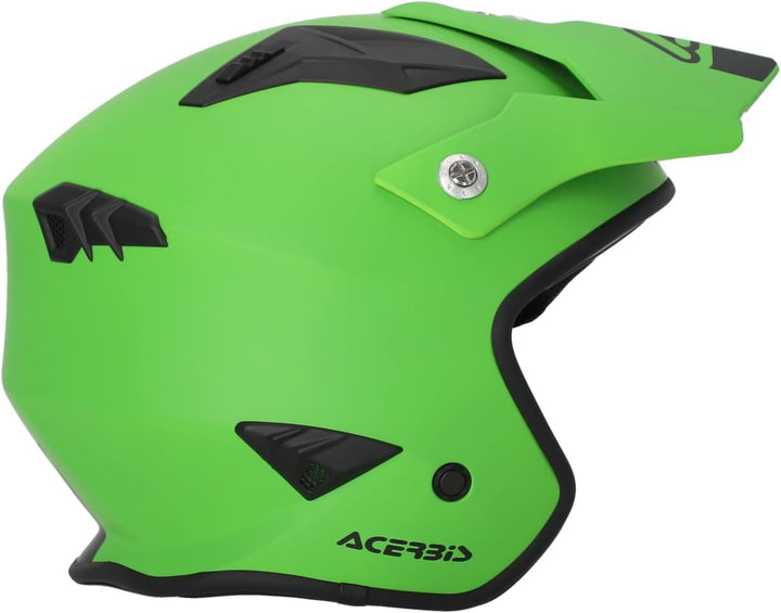 Acerbis Aria 2023 Solid Jethelm Grün S, Grün S