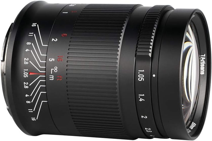 7artisans 50 mm f1.05 grosse Blende Vollrahmen manueller Fokus Objektiv kompatibel mit Canon R-Mount