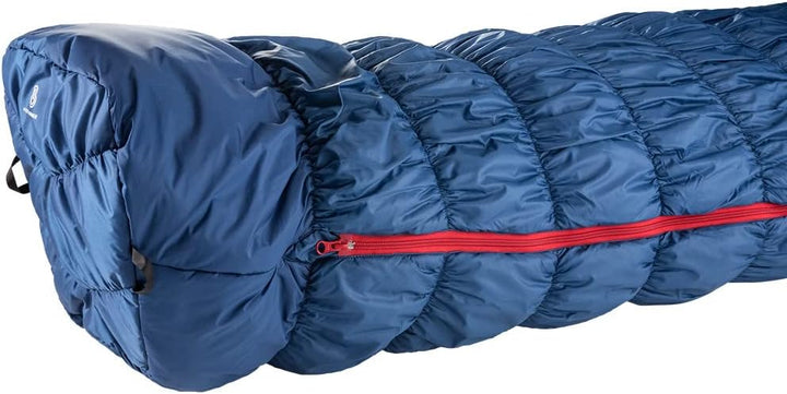 deuter Exosphere -10° L - Large Kunstfaser Schlafsack, steel-fire Zip left, Zip left