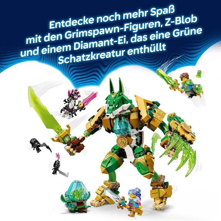 LEGO DREAMZzz 2in1 Fuchs-Wächtermech - Actionfigur, verwandelbar in Fuchskrieger - inkl. 3 Minifigur