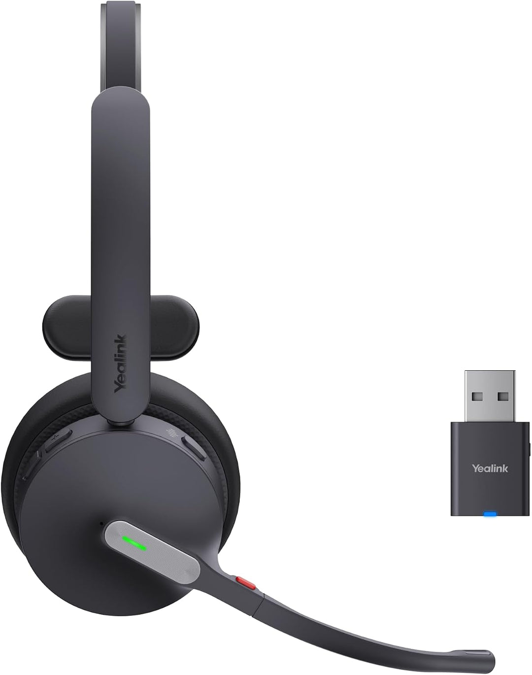 Yealink WH64 Hybrid Mono UC Headset inkl. Dongle - Hybrid-Technologie, Universelle Kompatibilität, E