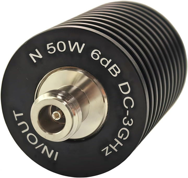 BECEN 50 W N RF Fixed Dämpfungsglied 3 GHz Anschluss 1-40dB können wählen (6DB), 6dB