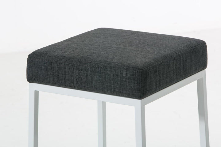 CLP Barhocker MONTREAL mit Stoffbezug I Tresenhocker mit einer Sitzhöhe von 85 cm I In verschiedenen