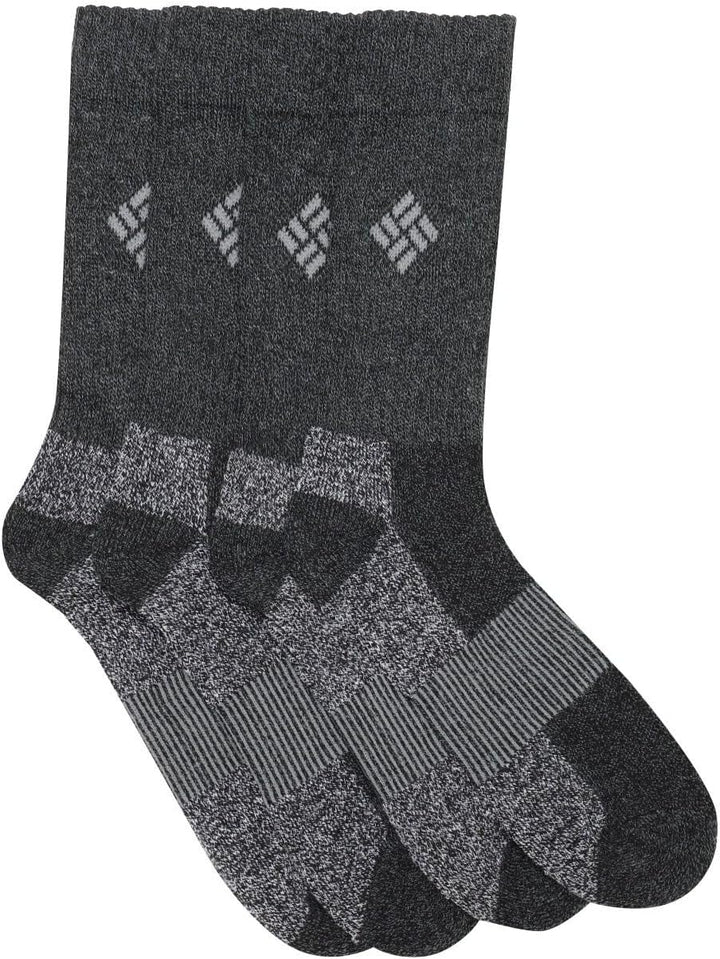 Columbia Herren Feuchtigkeitskontrolle Crew Big And Tall Lässige Socke Size 6-12 Schwarz, Size 6-12
