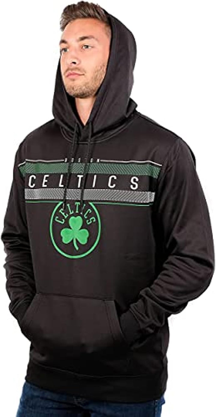 Ultra Game Erwachsene Poly Midtown NBA Herren Fleece Hoodie Pullover Sweatshirt Boston Celtics S Sch